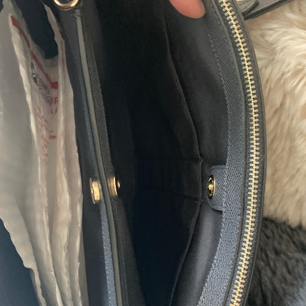 Coach Savannah Carryall Dual Zip Pocket Satchel with Gold Hardware k1723-F25928 - Picture 4 of 10
